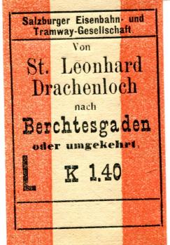 Fahrschein Drachenloch – Berchtesgaden