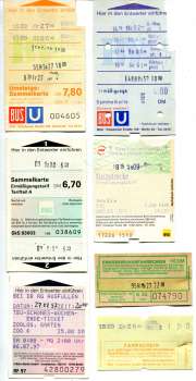 7 Fahrscheine BVG Berlin