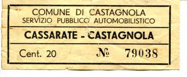 Fahrschein Cassarate – Castagnola