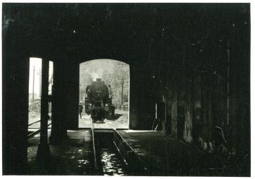52 541  Lokschuppen Arnsdorf 1967