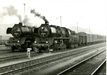 50 3636-3 und 50 3536-6 Nossen 1986