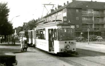 Straßenbahn Neuss 7.8.1971 Letzter Tag