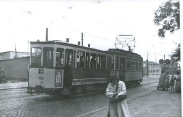 Straßenbahn Kassel mit BW 662