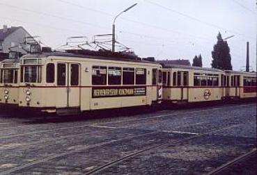 Hannover Straßenbahn Betriebshof / 1957