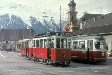 Straßenbahn Innsbruck 1964 Bergiselbahnhof