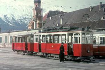 Straßenbahn Innsbruck 1964 Bergiselbahnhof