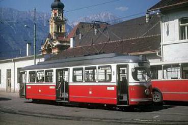 Straßenbahn Innsbruck 1973 Bergiselbahnhof