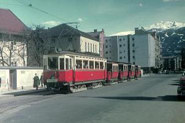 Straßenbahn Innsbruck 1960 Lokalbahn Hall