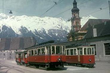 Straßenbahn Innsbruck 1964 Bergiselbahnhof