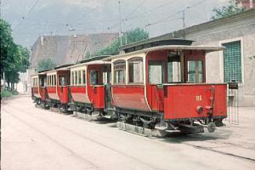 Straßenbahn Innsbruck 1958 Lokalbahn Hall