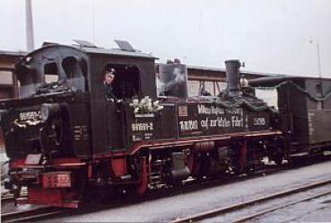 99 1561 Wilkau Haßlau 1973 Letzte Fahrt