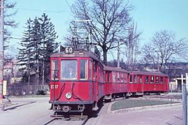 Straßenbahn Wien TW 2717 1965 Rodaun