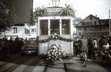 Straßenbahn Luzern Abschiedsfahrt