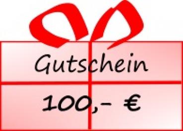 GUTSCHEIN 100,- EURO