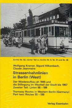 Straßenbahnlinien in Berlin West