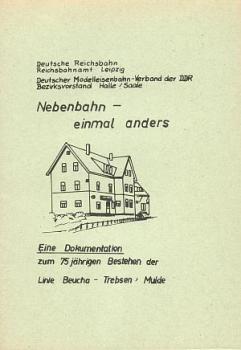 Nebenbahn Beucha - Trebsen / Mulde
