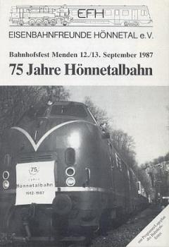 75 Jahre Hönnetalbahn