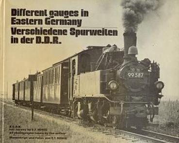 Verschiedene Spurweiten in der DDR