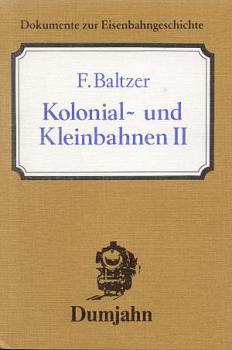 Kolonial und Kleinbahnen II