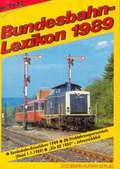 Bundesbahn Lexikon 1989
