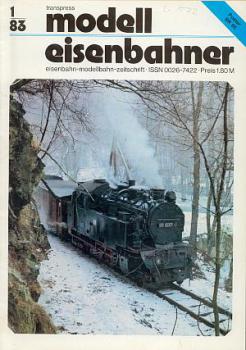 Der Modelleisenbahner kompl. Jahrgang 1983