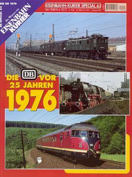 Die DB vor 25 Jahren 1976 EK Special 63