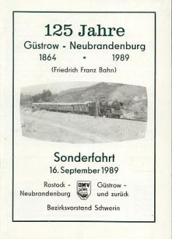125 Jahre Güstrow Neubrandenburg