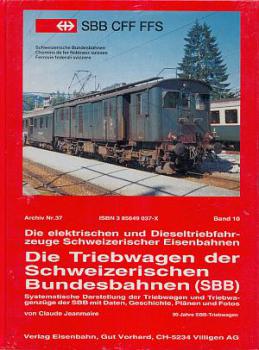 Die Triebwagen der Schweizerischen Bundesbahnen SBB
