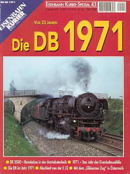 Die DB vor 25 Jahren 1971 EK Special 43