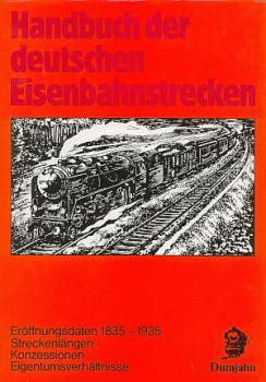 Handbuch der deutschen Eisenbahnstrecken