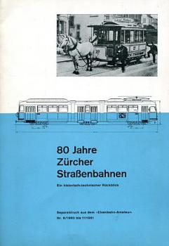 80 Jahre Zürcher Straßenbahnen
