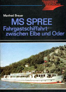 MS Spree, Fahrgastschiffahrt zwischen Elbe und Oder
