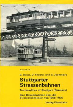 Stuttgarter Strassenbahnen 1868 - 1975 Archiv Nr 26
