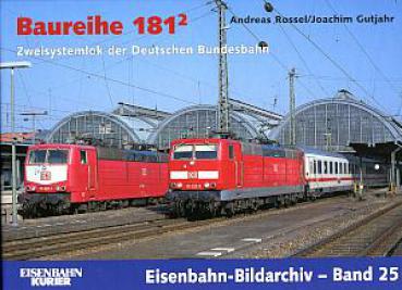 Baureihe 181.2 der DB, Bildarchiv Band 25