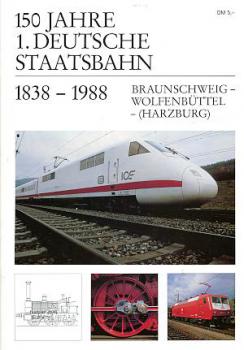 150 Jahre Braunschweig - Wolfenbüttel 1838 - 1988
