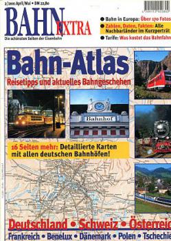 Bahn Atlas 2001 Deutschland Schweiz Österreich