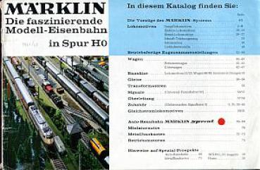 Märklin Katalog 1967 / 1968