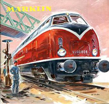 Märklin Katalog 1957 D sfrs