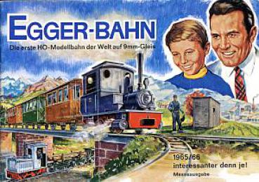 Egger-Bahn Katalog 1965 / 1966 Messeausgabe