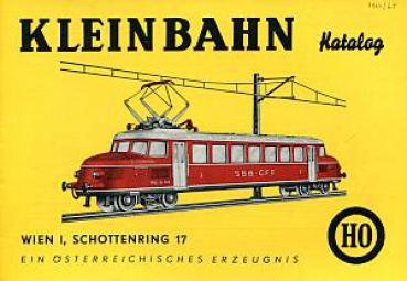 Kleinbahn Katalog 1964 / 1965