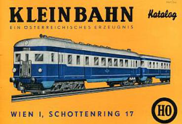 Kleinbahn Katalog 1965 / 1966