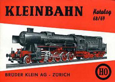 Kleinbahn Katalog 1968 / 1969