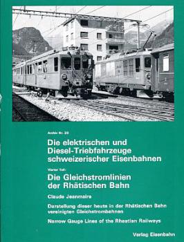 Die Gleichstromlinien der Rhätischen Bahn