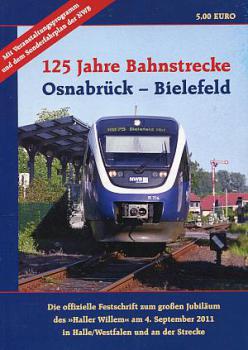 125 Jahre Bahnstrecke Osnabrück - Bielefeld 2011 Festschrift