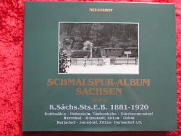 Schmalspur Album Sachsen Band III 1881 - 1920 Kohlmühle Taubenhe