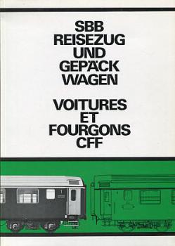 SBB Reisezug und Gepäckwagen