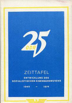 Zeittafel Entwicklung des sozialistischen Eisenbahnwesens 1949 -