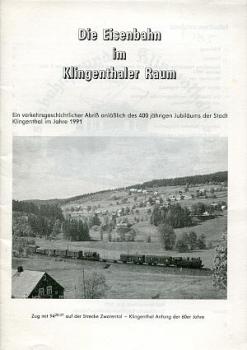 Die Eisenbahn im Klingenthaler Raum