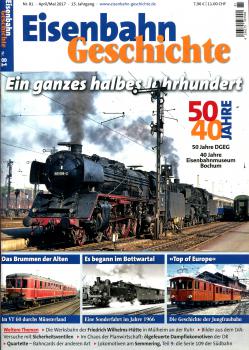 DGEG Eisenbahn Geschichte Heft 81