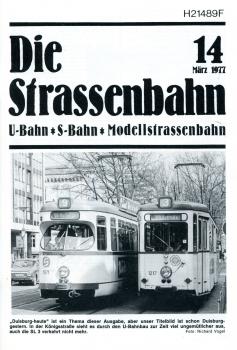 Die Strassenbahn – Heft 14 März 1977 – U-Bahn, S-Bahn, Modellstrassenbahn